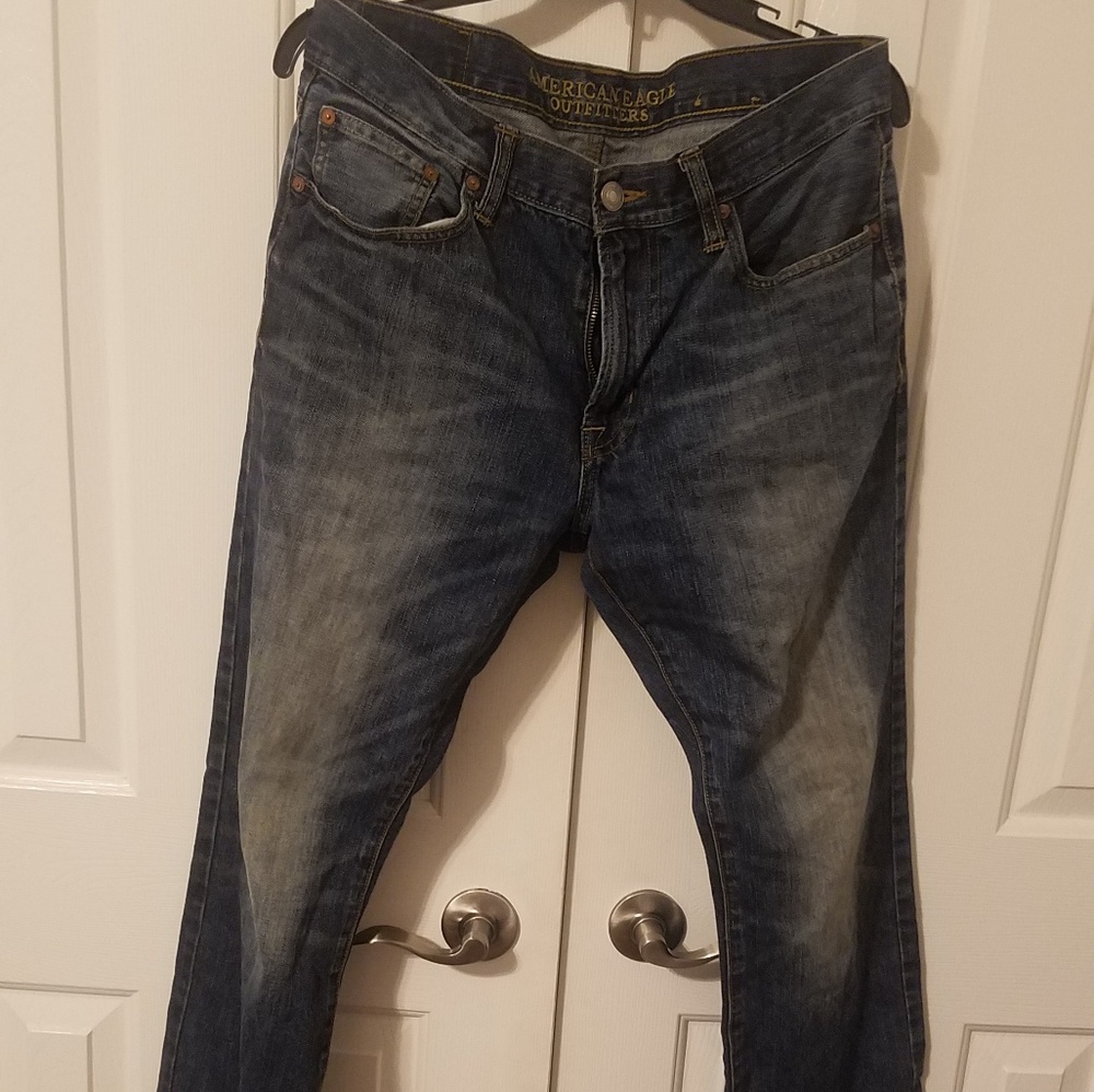 Mens American Eagle Original Boot Jeans